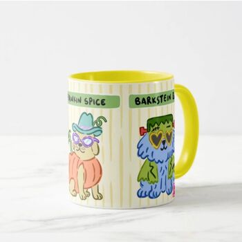 Halloween Dog Mug – Cute Spooky Pup Design, 2 of 10