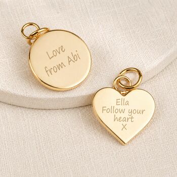Personalised Bag Disc Charm, 3 of 7