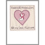 Personalised Initial Heart Birthday Card For Her, thumbnail 8 of 12