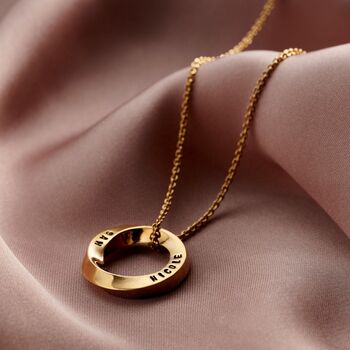 Personalised Mobius Necklace, 6 of 11