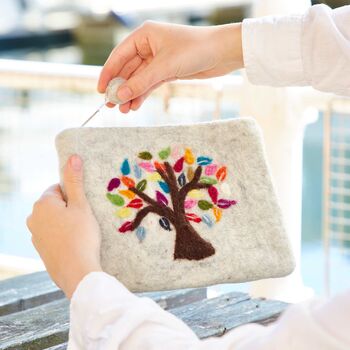 Felt Tree Of Life Pouch, 2 of 5