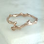 Twig Stacking Ring With Diamonds, thumbnail 1 of 4
