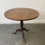 19th Century Antique Oak Round Tilt Top Table, thumbnail 2 of 10