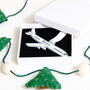 Personalised Plane Christmas Bauble Decoration, thumbnail 3 of 7