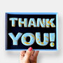 Thank You! Letterbox Message Cookies Blue, thumbnail 1 of 7