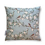 Orchard Blossom Duck Egg Water Resistant Garden Cushion, thumbnail 1 of 3