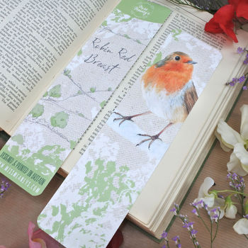 Robin Bird Tearproof Bookmark, 2 of 3