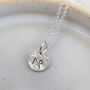 Sterling Silver Dinky Zodiac Star Sign Pendant, thumbnail 4 of 12