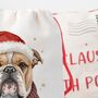 Personalised Bulldog Santa Sack, thumbnail 3 of 3