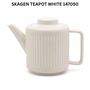 Skagen Scandi Porcelain Teapot 1200ml With Filter, thumbnail 2 of 9
