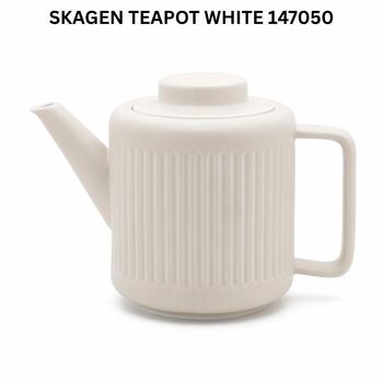 Skagen Scandi Porcelain Teapot 1200ml With Filter, 2 of 9