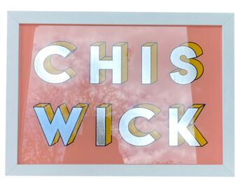 Chiswick Gold Or Silver Leaf Artwork, 3 of 6