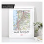 Personalised Favourite UK Place Map Print, thumbnail 7 of 12
