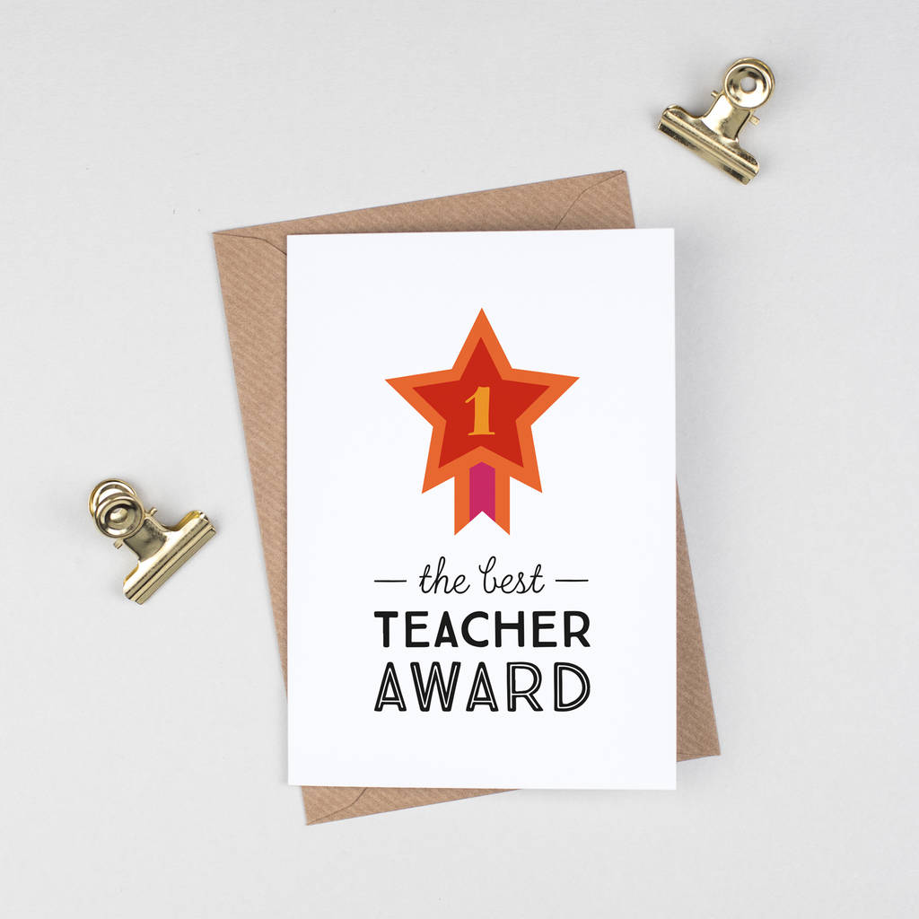 Teacher awards