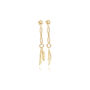 Gold Vermeil Or Sterling Silver Seed Pod Earrings, thumbnail 4 of 7