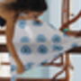 Anti Breakage Muslin Hair Care Towel Evil Eye, thumbnail 6 of 6