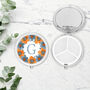 Personalised Orange And Blue Floral Pill Box, thumbnail 1 of 2