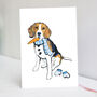 Beagle Christmas Card, thumbnail 3 of 7