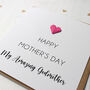Personalised Mother's Day Card For Godmother, thumbnail 3 of 5