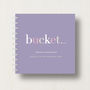 Personalised 'Bucket' List Small Notebook, thumbnail 8 of 10