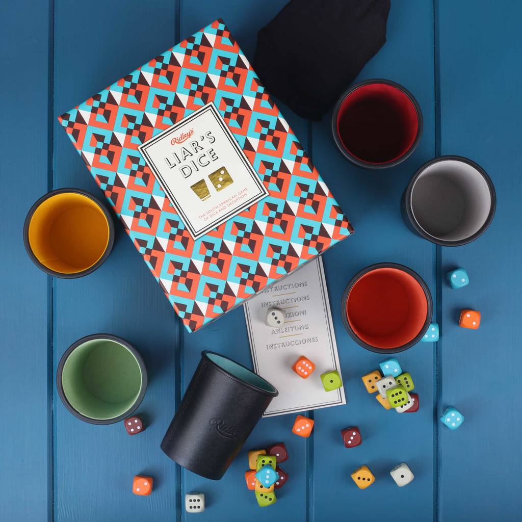 Liar's Dice After Dinner Game By Nest