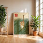 Tiger Art Print | Japanese Inspired Minimalist Wall Decor, thumbnail 1 of 5