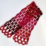 Pure Cashmere Crochet Neck Scarf, thumbnail 7 of 8