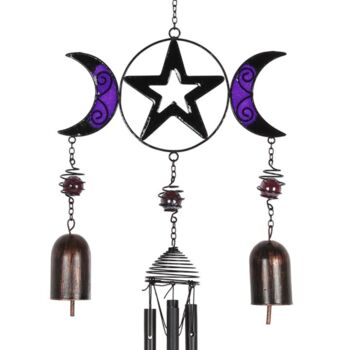 Mystic Moon Windchime With Bells, 2 of 2