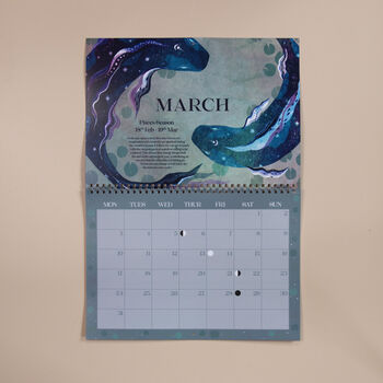 Zodiac Flip Calendar 2025, 5 of 7