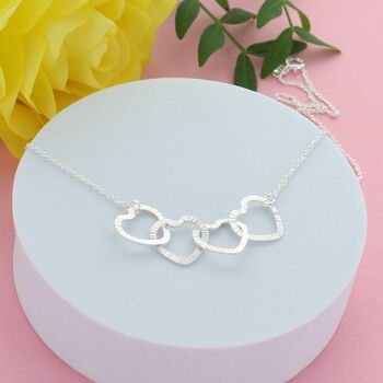 40th Birthday Infinity Hearts Necklace, 2 of 3