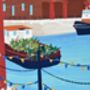 Royal Albert Dock Liverpool Art Print, thumbnail 4 of 4