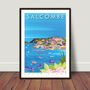 Salcombe, Devon Wall Art, Can Be Personalised, thumbnail 2 of 3