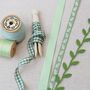 Leaf Green Ribbon Collection For Gift Wrapping, thumbnail 4 of 10