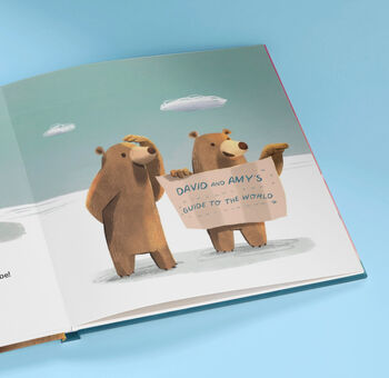 Gift For Newborn Welcome To The World Personalised Book, 6 of 6