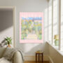 Claude Monet Pink Art Print, thumbnail 2 of 3