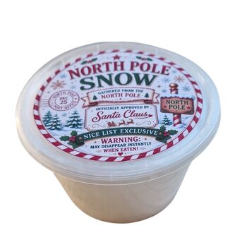 North Pole Snow Candy Floss Stocking Filler, 2 of 6