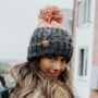 Adventurer Unisex Pom Beanie Bobble Hat, thumbnail 1 of 8