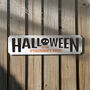 Personalised Halloween House Sign In Black, thumbnail 2 of 4