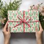 Vibrant Cactus Flower Wrapping Paper – Perfect For Teen Birthdays, thumbnail 4 of 8