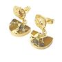 Hammered Citrine November Birthstone Statement Earrings, thumbnail 5 of 5