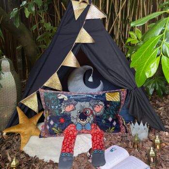 Confident Connie Mindful Pillowcase With Cuddle Arms And Pocket For The Tooth Fairy, 9 of 11