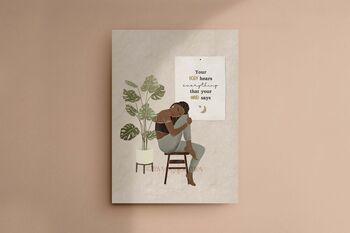 Positive Affirmations And Self Love Art Print Set, 9 of 9