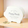 Personalised My First Piggy Bank Personalised Gift, thumbnail 3 of 6