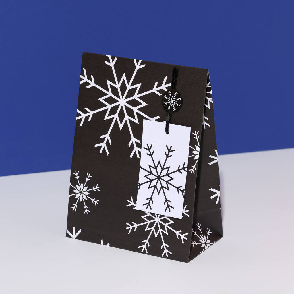 Snowflake | Christmas Gift Bag, 1 of 3