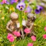 Solar Boy And Girl Garden Firefly Jar Outdoor Ornament, thumbnail 5 of 12