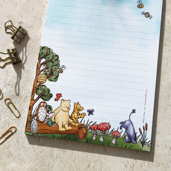 Winnie And Friends On A Log A5 Notepad, 6 of 8