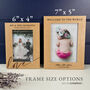 Personalised World's Best Daddy Photo Frame Gift, thumbnail 2 of 10