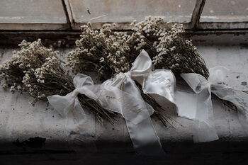 Personalised Wedding Bridal Bouquet Ribbon, 2 of 10