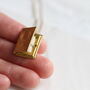 Flower Book Locket Necklace, thumbnail 3 of 9