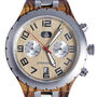 Eco Friendly Watch Wood Wristwatch, Men, Chronograph, thumbnail 3 of 5